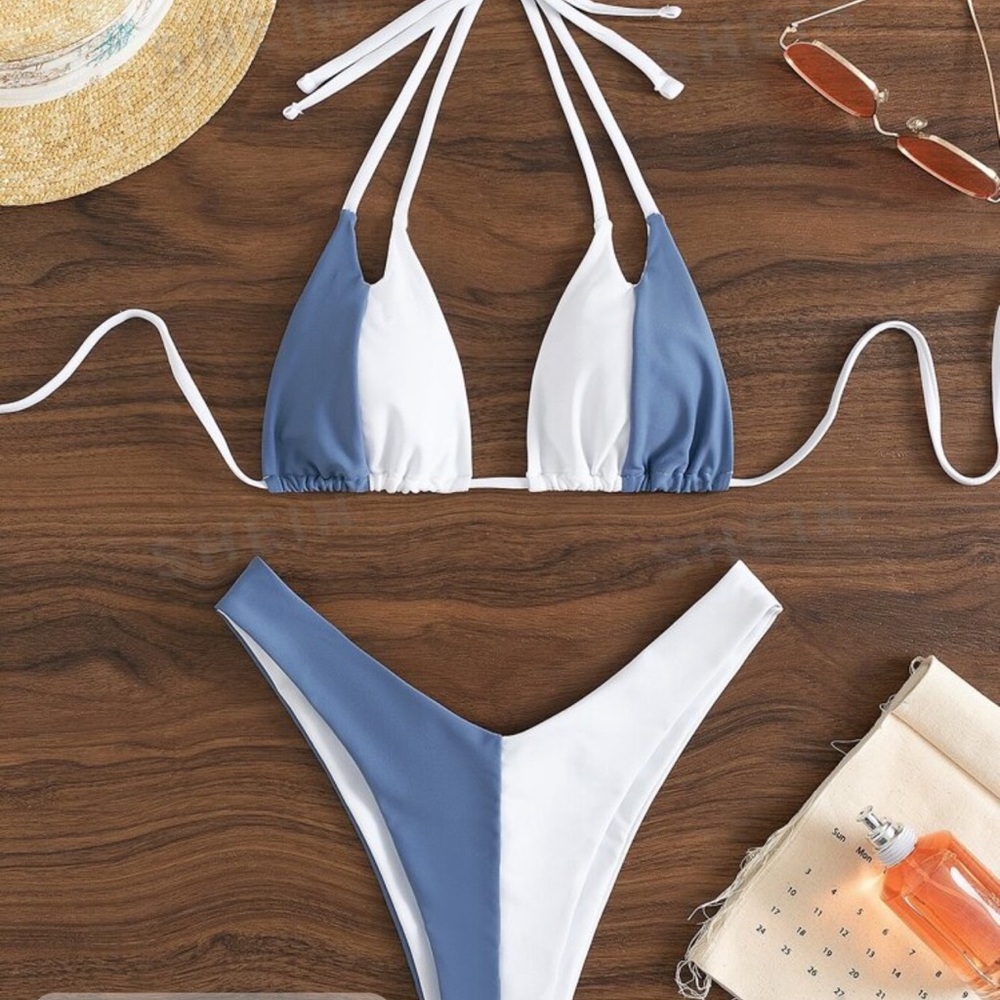 NWT Colorblock Bikini - Picture 6 of 6